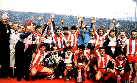 Rajko Mitić Stadium Red Star Belgrade Serbian SuperLiga FK Partizan 1990–91  European Cup, crvena zvezda, emblem, sport, logo png